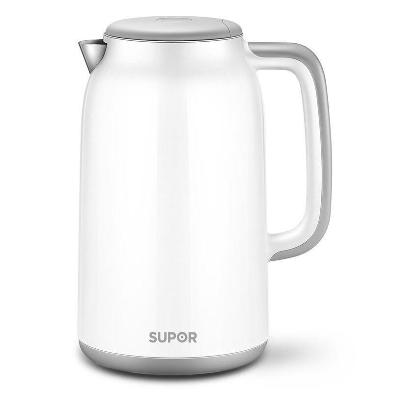 苏泊尔(SUPOR) 电水壶 SW-17S12A 家用电热水壶双层保温防烫304不锈钢烧水壶 1.7L