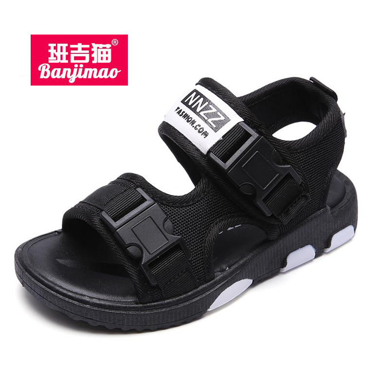 [促销]男童凉鞋新款韩版儿童沙滩鞋夏季中大童防滑软底男孩休闲童鞋