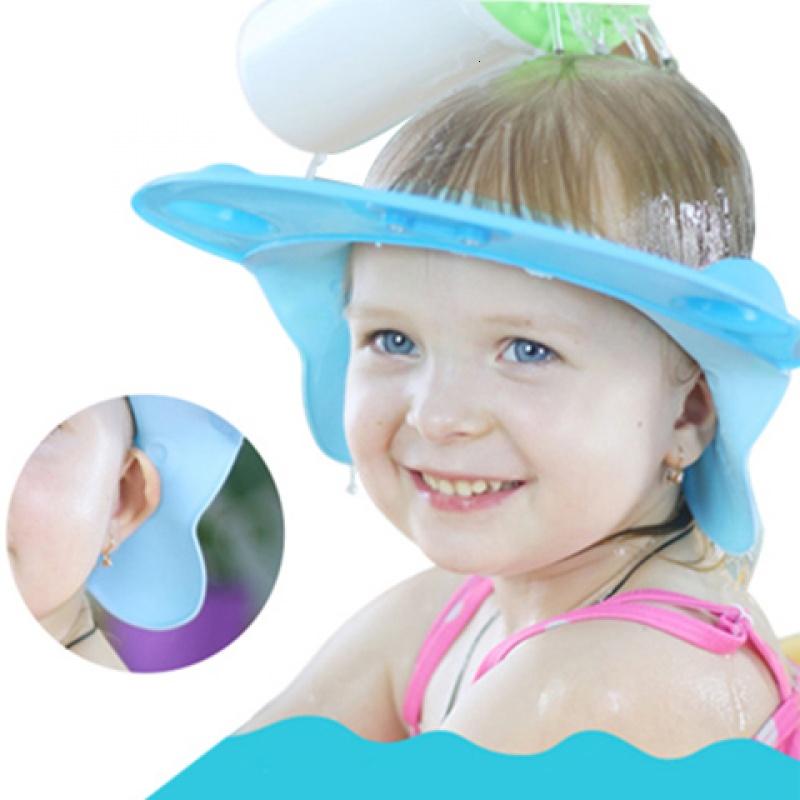 [促销]0-12岁宝宝洗头神器洗头帽儿童洗帽防水护耳硅胶婴儿洗澡洗浴帽