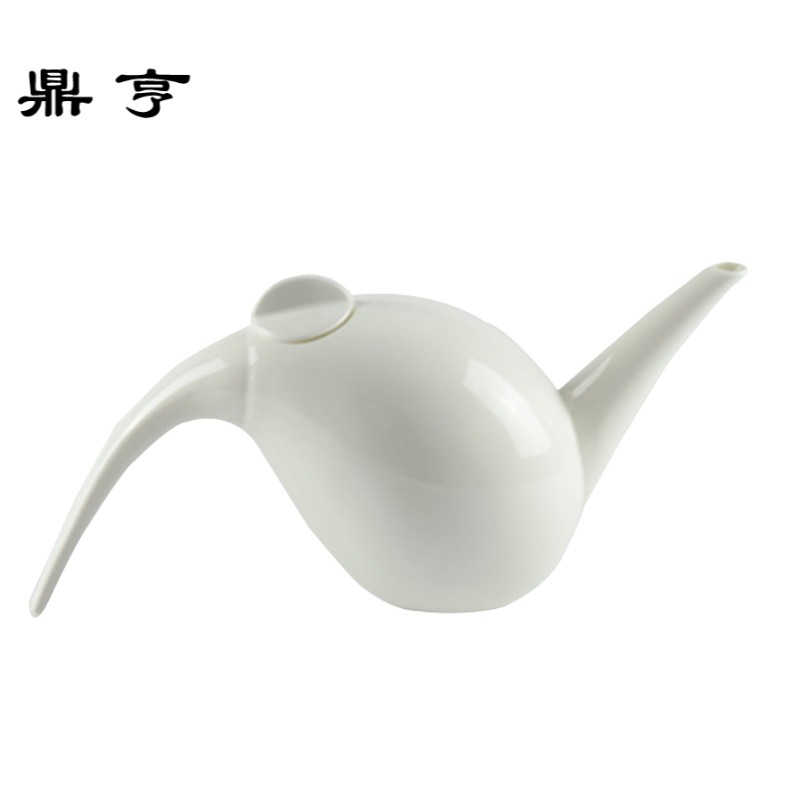 鼎亨日式陶瓷功夫茶具套装创意家用茶壶茶杯子简约骨瓷咖啡杯具整