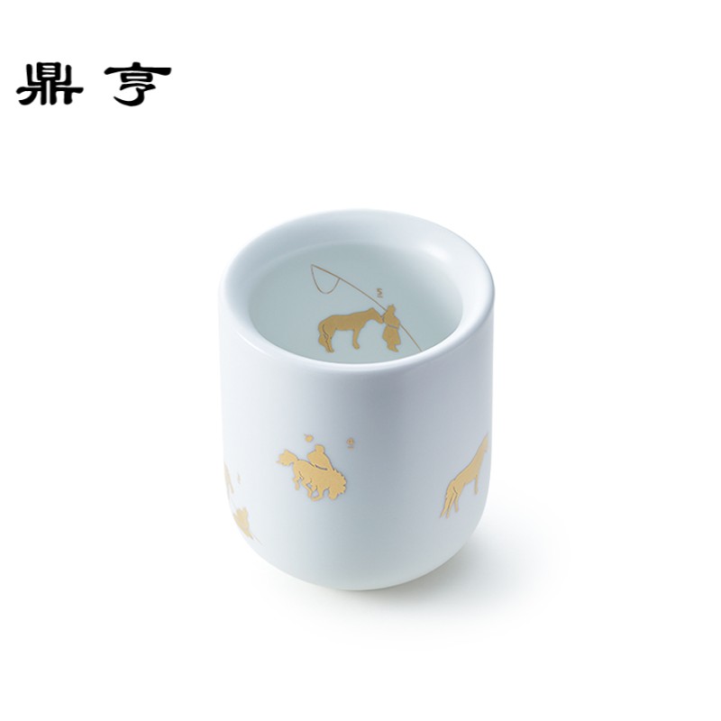 鼎亨套马厚杯/马杯/240ml /咖啡杯/茶杯/蒙古图案|痣birthmark