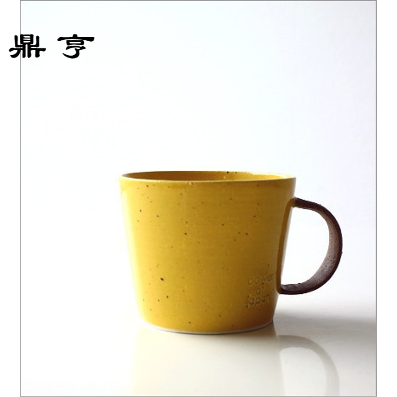 鼎亨[现货包邮]日本进口zakka 陶瓷咖啡杯 马克杯汤茶杯 四色