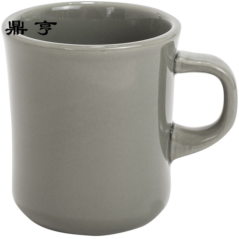 鼎亨现货日本进口经典简约纯色陶瓷咖啡杯马克杯饮料杯茶杯水杯