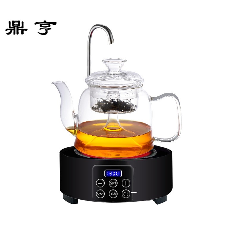鼎亨玻璃蒸茶壶电陶炉煮茶器套装全自动蒸汽烧煮茶壶泡茶两用功夫