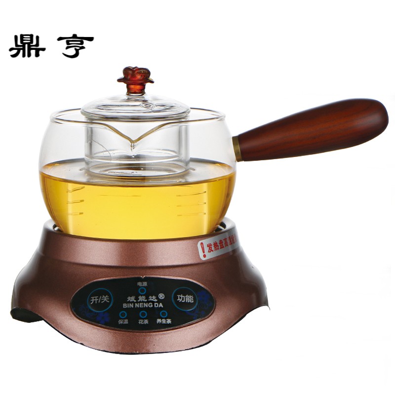 鼎亨玻璃煮茶壶小容量小青柑普洱黑茶专用煮茶器茶具泡茶壶过滤玻