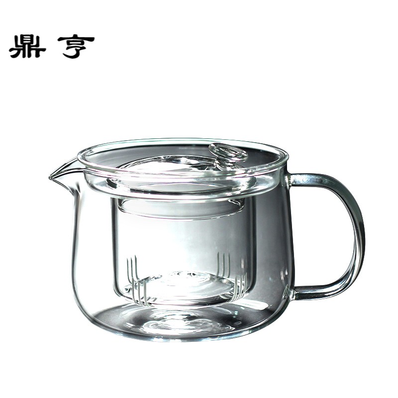 鼎亨玻璃茶壶煮茶器耐热泡茶壶套装过滤养生花茶壶家用加热烧茶器