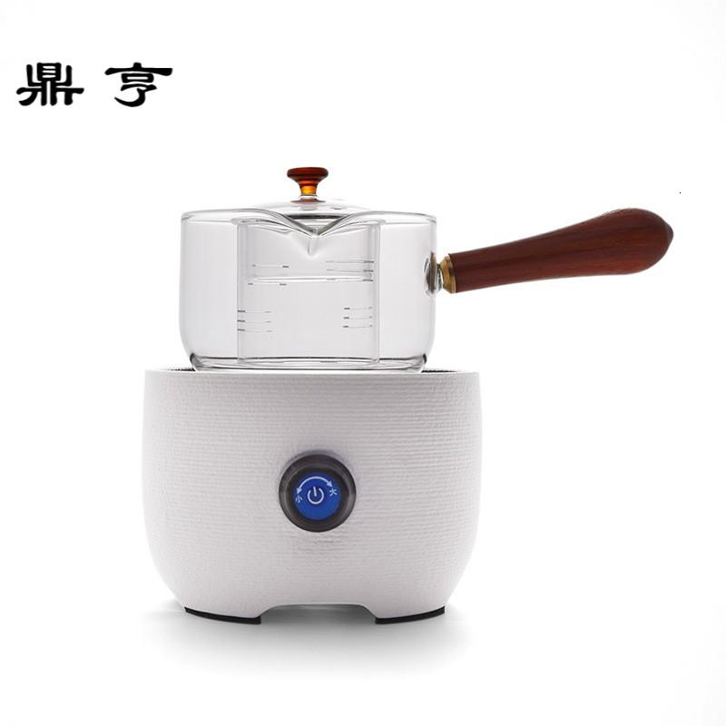 鼎亨烧水壶 玻璃煮茶器陶瓷电陶炉套装家用煮茶壶功夫茶具泡茶器
