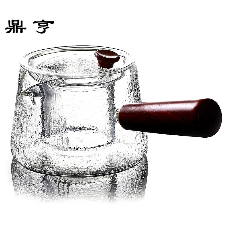 鼎亨T8一壶双胆煮茶器蒸茶器电陶茶炉玻璃茶壶花茶普洱泡茶壶茶具