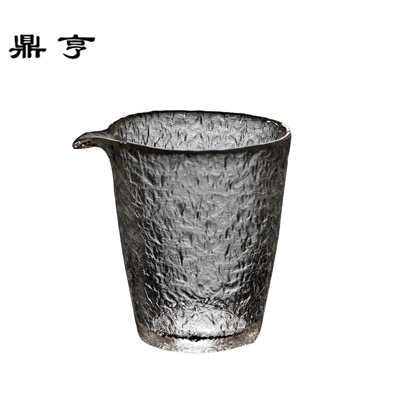 鼎亨功夫茶具公道杯耐热玻璃日式茶道配件泡茶器分茶器单杯茶壶