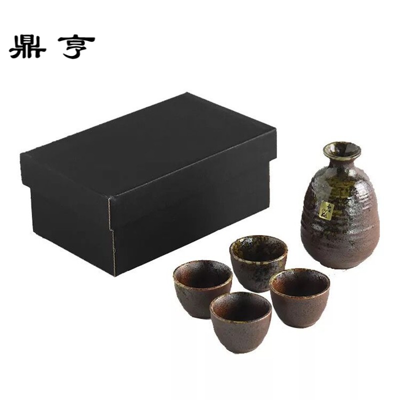 鼎亨日本进口陶瓷酒具日式和风酒壶酒杯清酒白酒酒器礼品盒套装