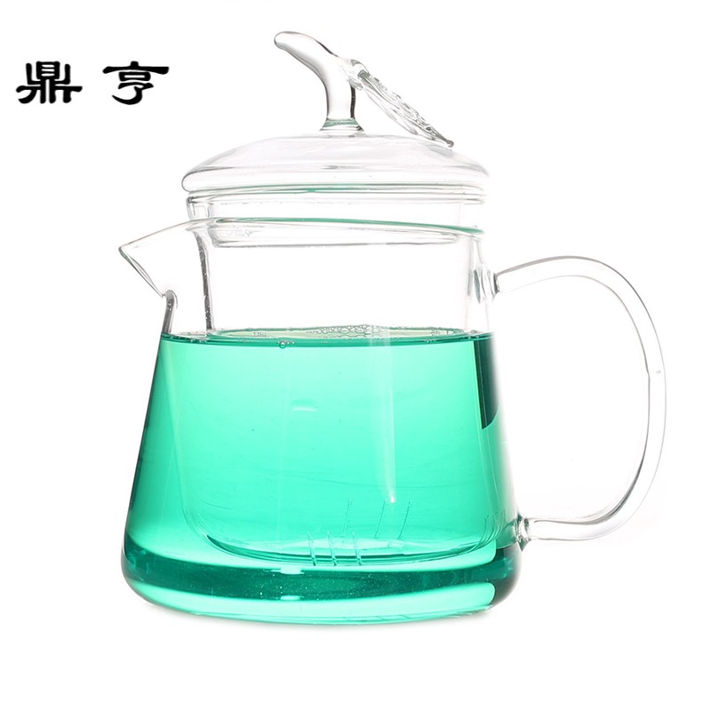 鼎亨花茶茶壶耐高温玻璃茶具花茶水果茶含过滤内胆泡水果茶下午