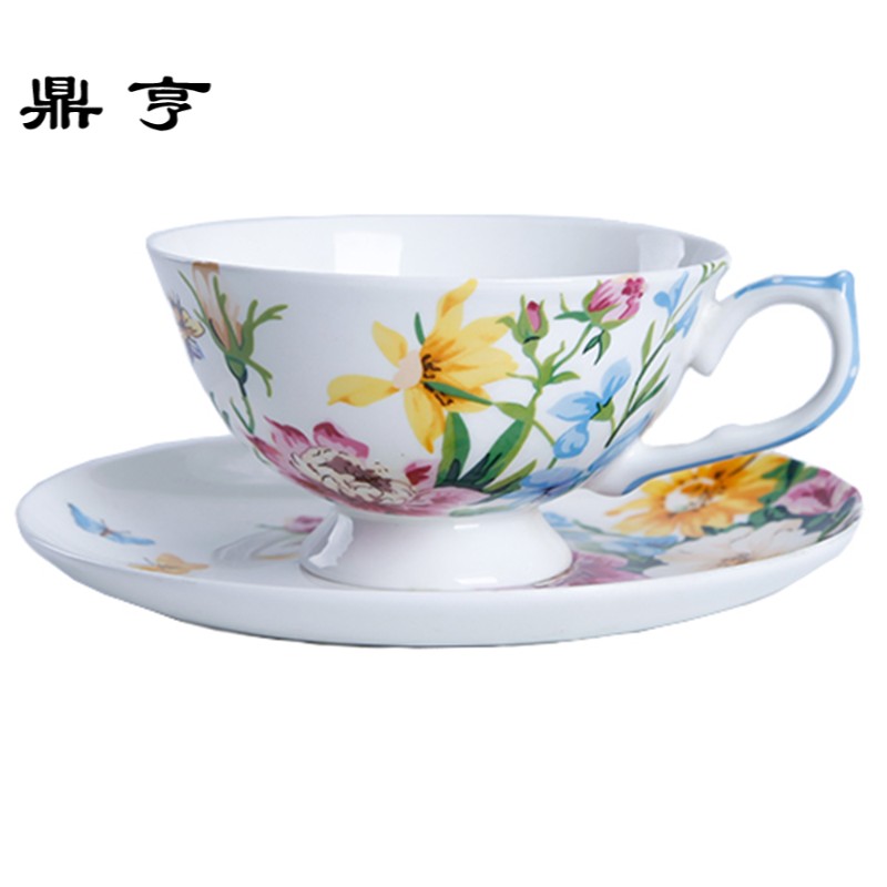 鼎亨出口英国茶壶/下午茶具陶瓷/过滤/欧式茶具茶杯套装/新婚礼品