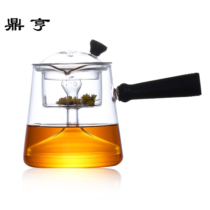 鼎亨全自动煮茶器普洱黑茶白茶玻璃煮茶炉蒸汽煮茶壶迷你型电陶炉