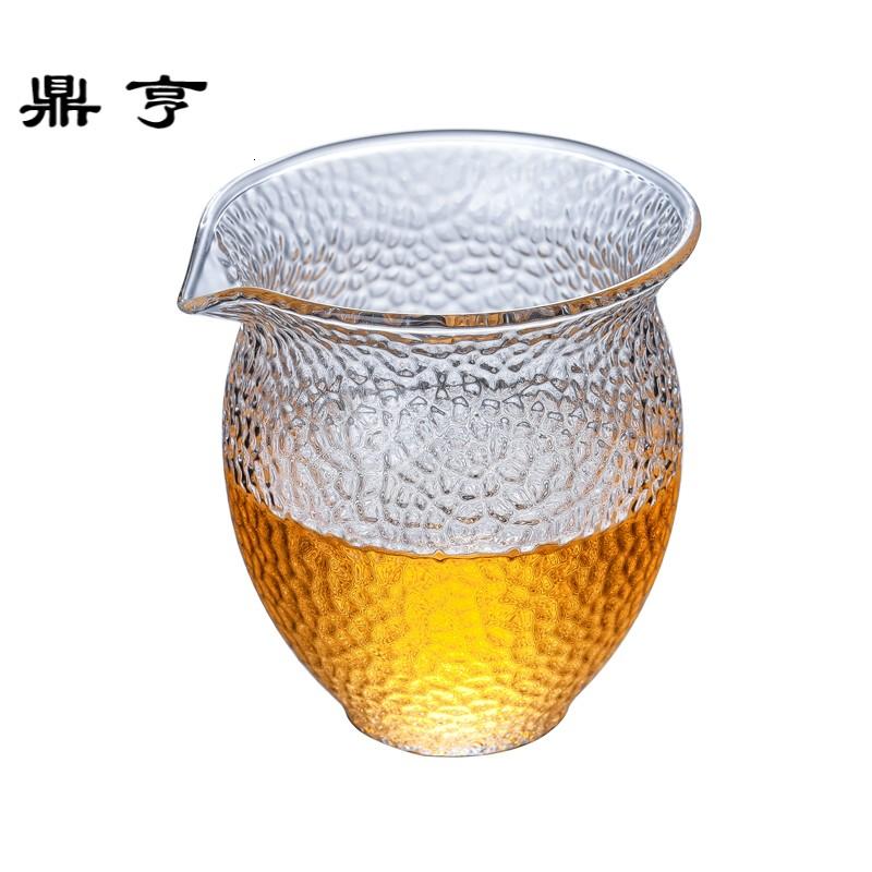 鼎亨耐热玻璃整套功夫茶具套装简约泡茶器透明侧把茶壶茶杯茶道家