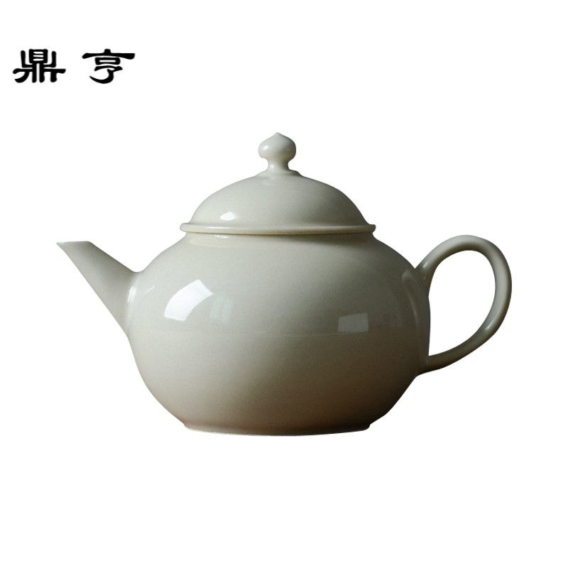 鼎亨手工陶瓷泡茶壶日式木灰釉瓷壶红茶功夫茶具单壶泡茶器礼盒