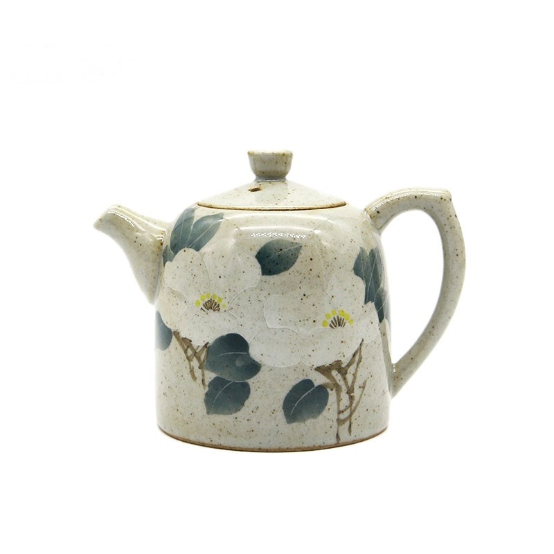 鼎亨 茶壶陶瓷 日式小号复古单壶创意老岩泥茶具套装 泡茶壶