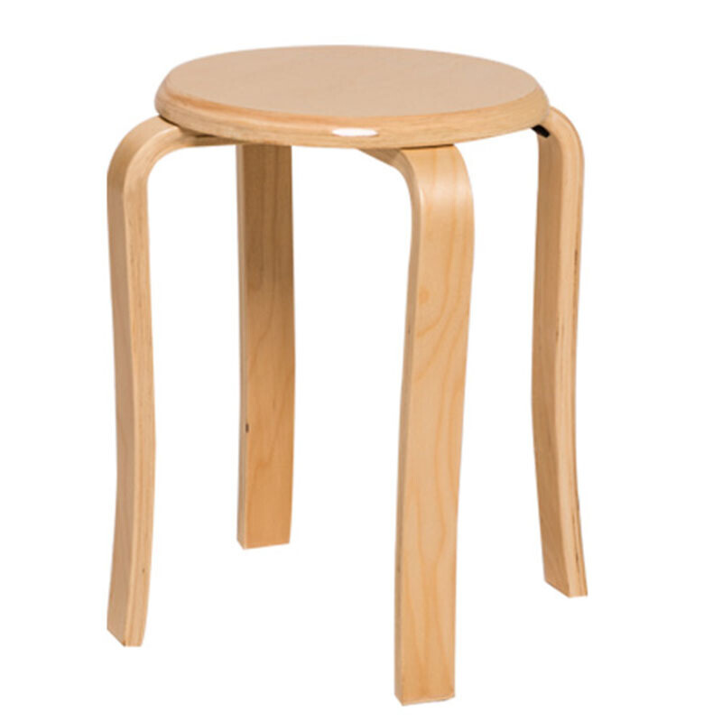 圆凳子家用实木凳子高凳子凳子时尚创意餐桌凳圆椅子现代