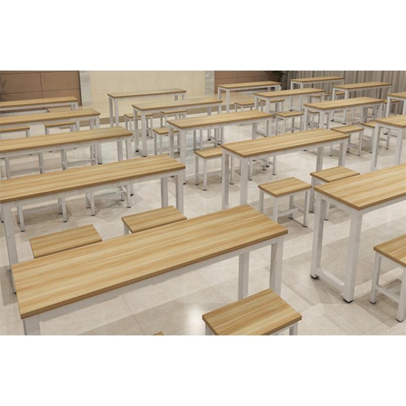 学校辅导班中小学生课桌椅单双人培训桌椅组合书桌活动桌