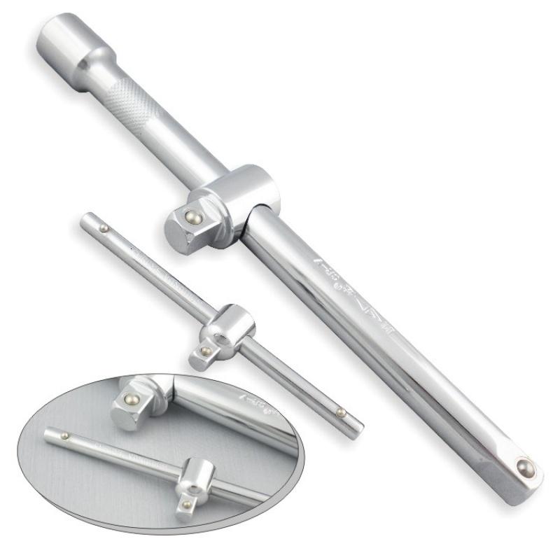 工具 1/4寸和1/2寸公制滑行直型接杆 套筒直形接杆 工具接杆