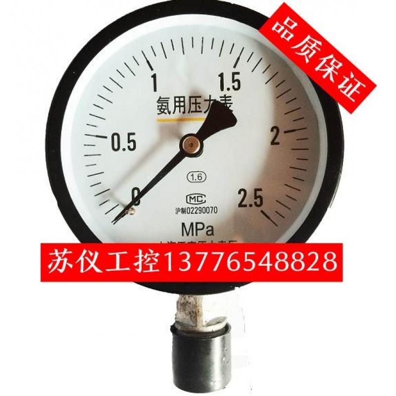 氨压力表 氨气专用压力表 YA-60 0-2.5Mpa 全规格