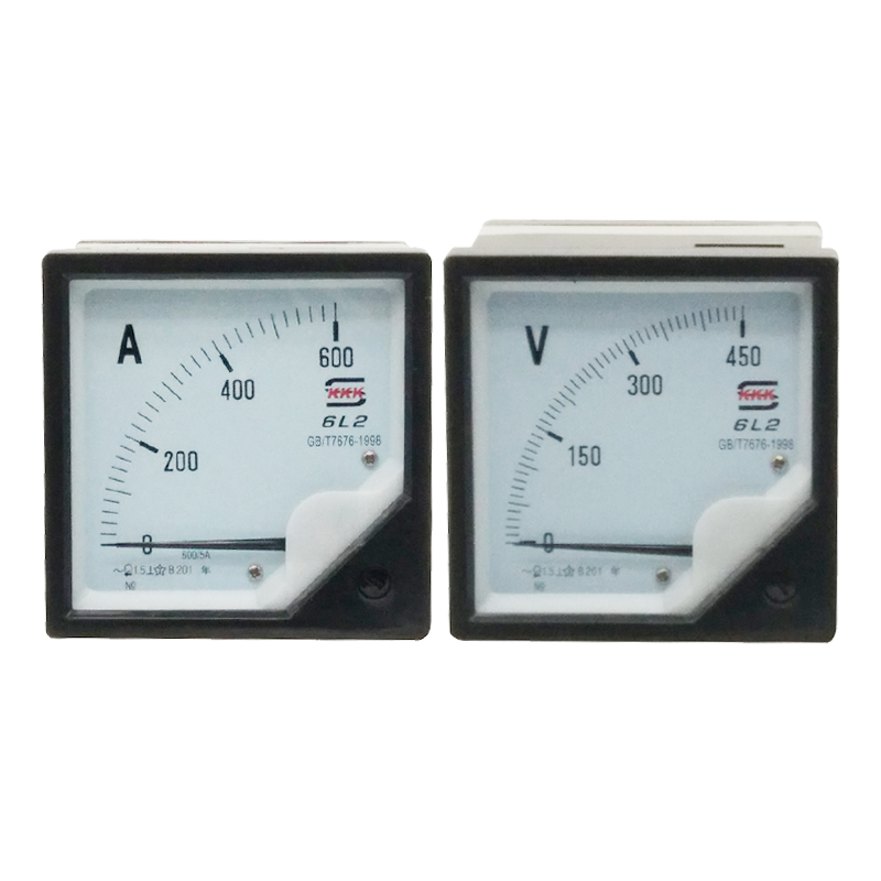 6L2交流电流表6L2-V指针式电压表电流表头6L2-A频率表功率因数表
