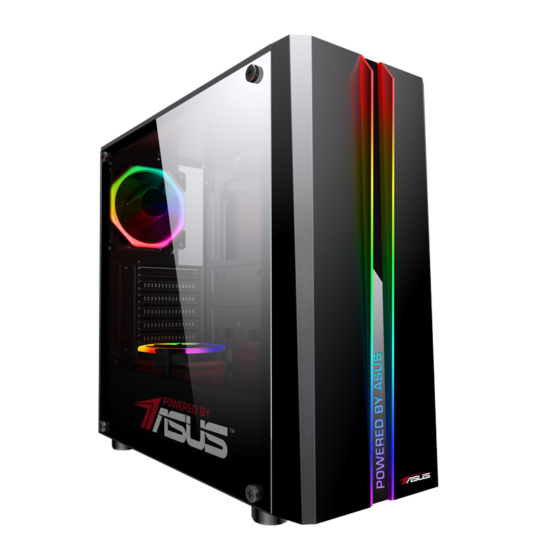 华硕（ASUS）六核i7-8700/P2000/16G/480G图形工作站设计师平面绘图渲染台式组装电脑DIY组装机