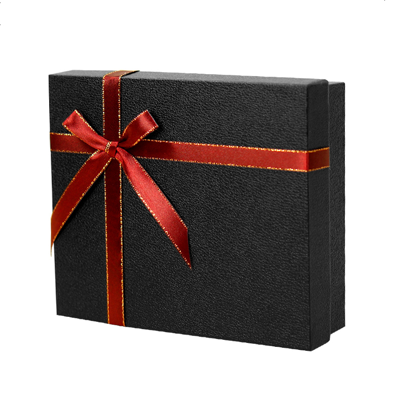 8朵玫瑰香皂花丝带蝴蝶结礼品盒口红包装盒情人节生日礼物套盒