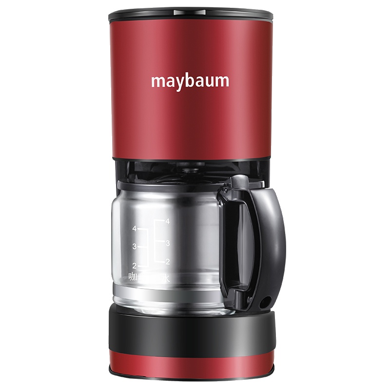 maybaum德国五月树 M180 美式咖啡机滴漏式迷你小型家用自动冲泡咖啡机高温喷淋快速冲煮580ml 香槟金色