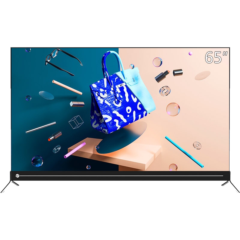 长虹电视65q5k 65英寸4k超高清大屏 人工智能 语音控制 超薄窄边 chiq