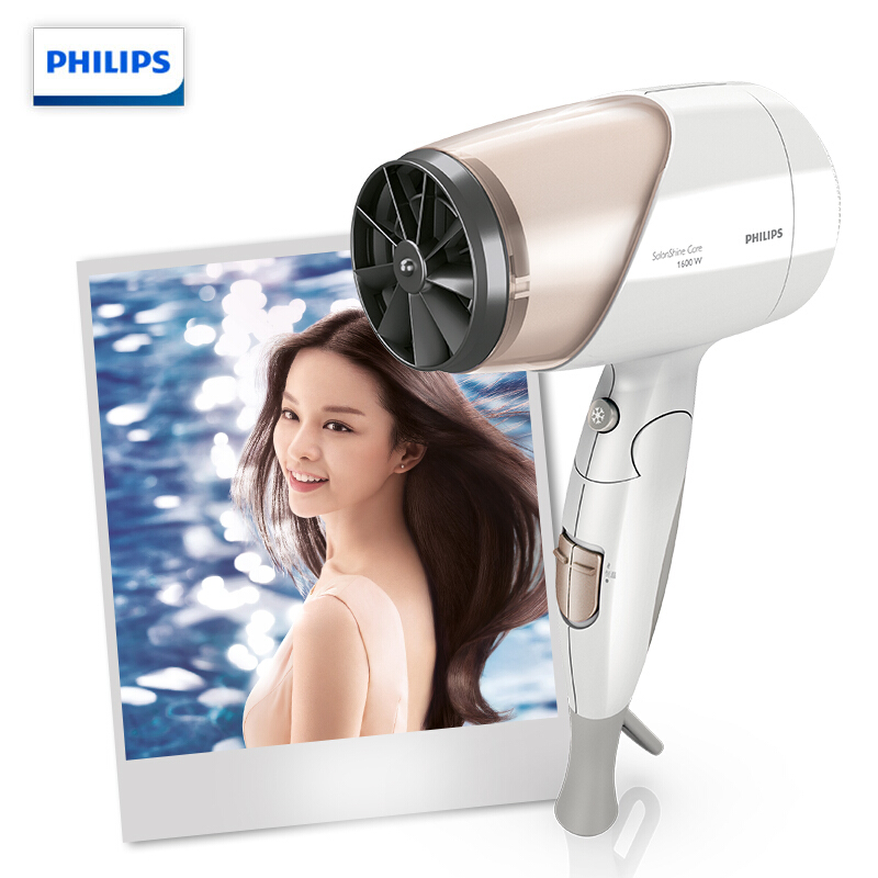 飞利浦（PHILIPS）电吹风机 HP8203 家用大功率恒温负离子冷热风护发电吹风筒