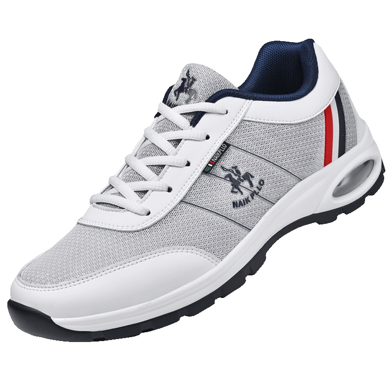 奈客保罗2020新款男鞋休闲鞋网面气垫防震跑步鞋春夏季透气潮鞋运动