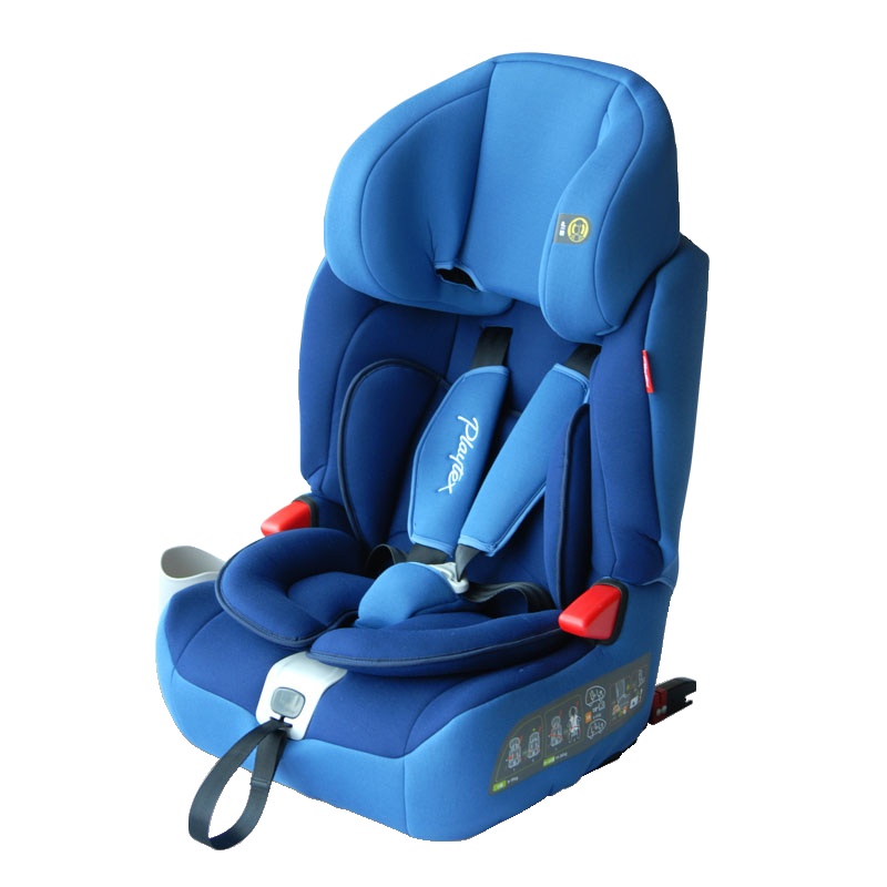 Playtex宝宝汽车座椅儿童安全座椅ISOFIX / Latch双接口约9个月-12岁 蓝色