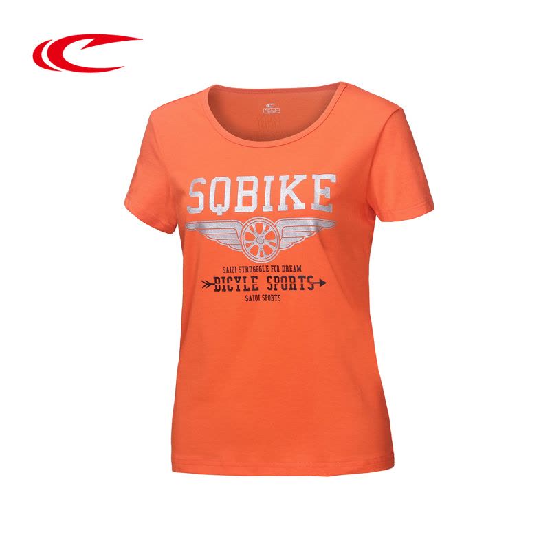 赛琪(SAIQI)短袖夏季女百搭棉舒适时尚短袖针织衫圆领品牌透气运动T恤115284图片