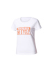 赛琪(SAIQI)运动T恤女子夏季2018百搭字母棉时尚跑步透气短袖T恤116432