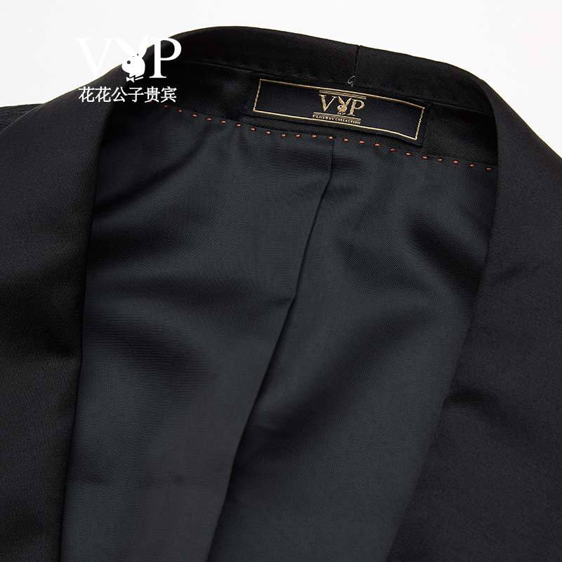花花公子贵宾西服男士商务休闲修身单西装外套男