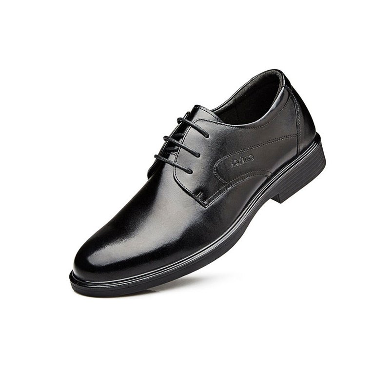 奥康男士商务正装皮鞋男大码牛皮真皮英伦结婚皮鞋