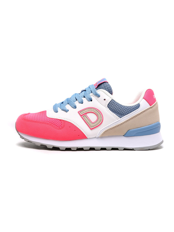 德尔惠女鞋复古运动鞋新款轻便透气复古跑鞋