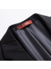 才子男装（TRIES）西服套装 男士新款黑色西服商务休闲正装新郎礼服206501170