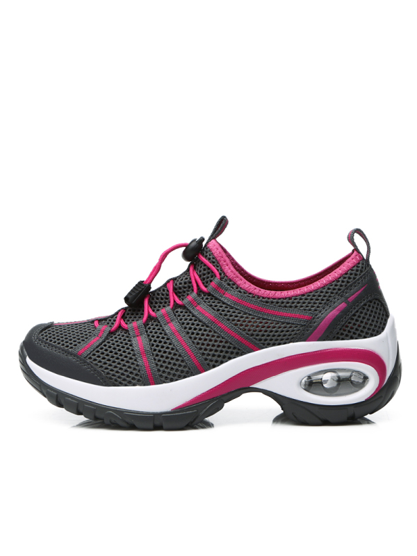 南极人女鞋徒步鞋2017夏季透气网鞋高帮新款登山鞋防滑轻便溯溪旅游