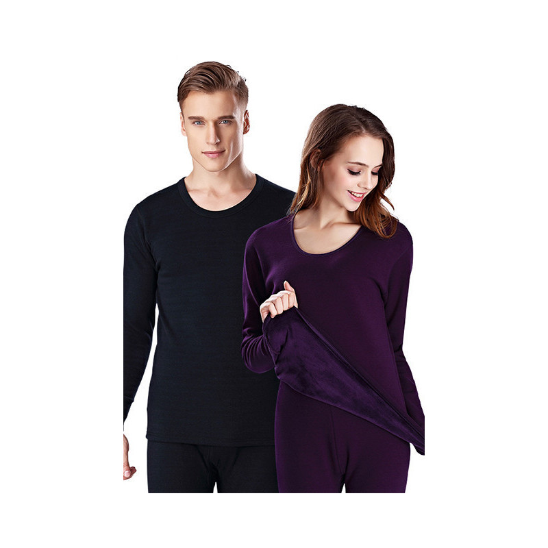 保暖内衣男女士黄金绒加厚加绒棉质保暖上衣加保暖裤秋衣秋裤套装