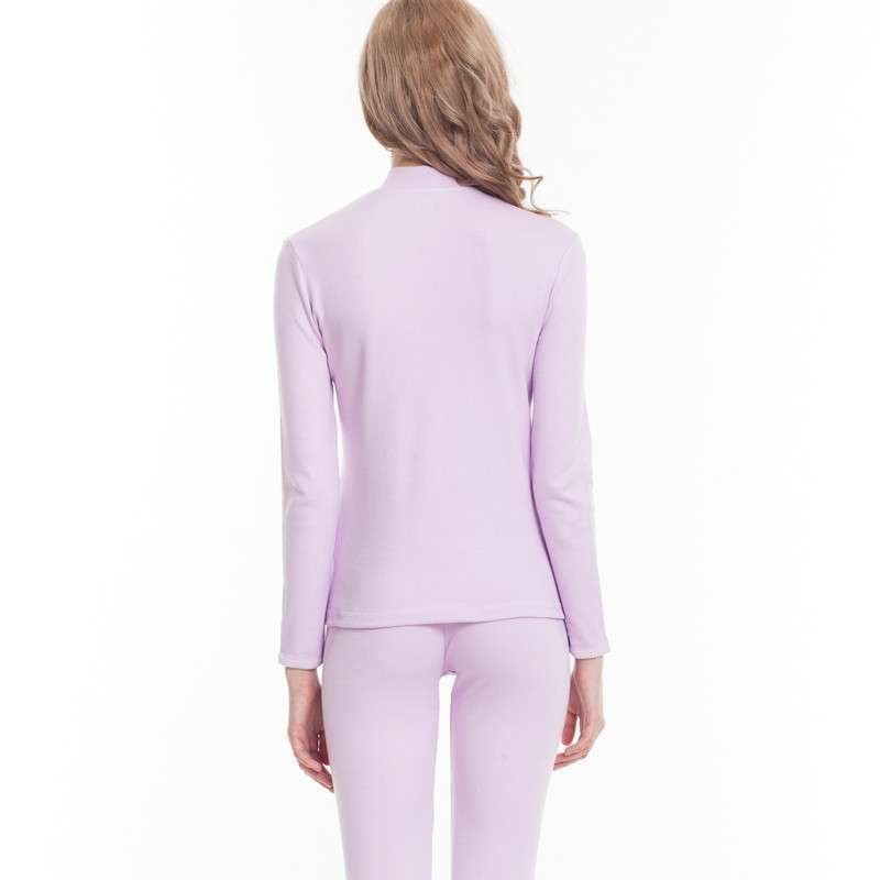 三枪女士纯棉内衣套装棉毛衫棉毛裤长袖全棉秋衣秋裤 21842d1(2只装)