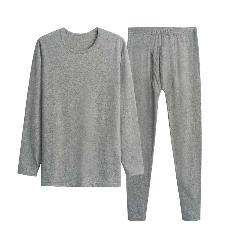 三枪柔棉莱卡情侣保暖内衣男女棉毛衫秋衣秋裤内衣套装 22155D2/22156D2