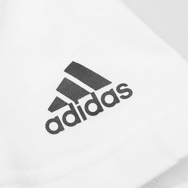 adidas阿迪达斯男子基础短袖圆领透气T恤CF4999