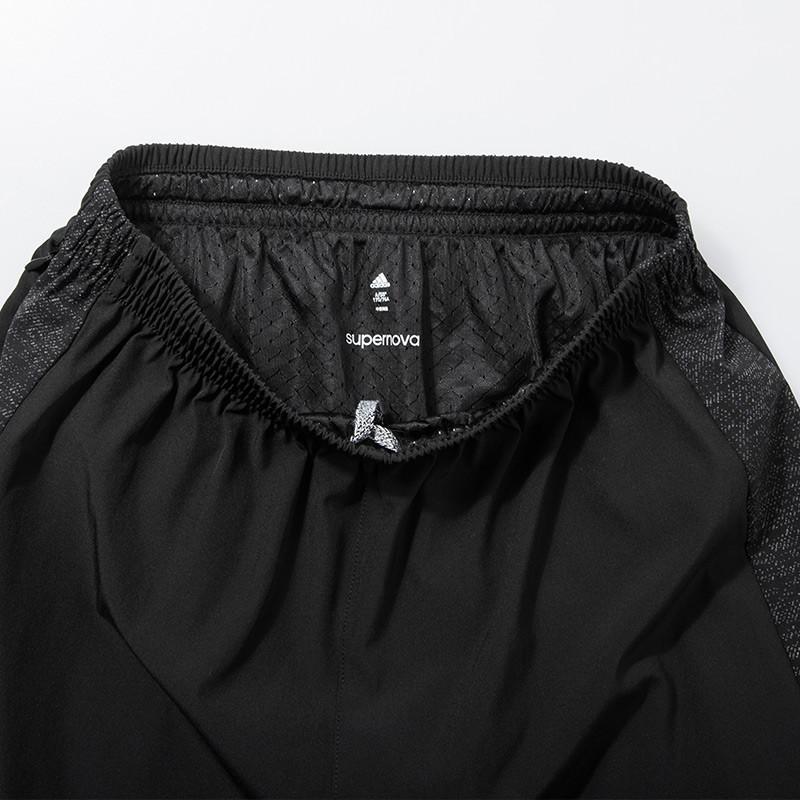 阿迪达斯adidas 男子跑步速干短裤内衬设计反光夜视 S94400