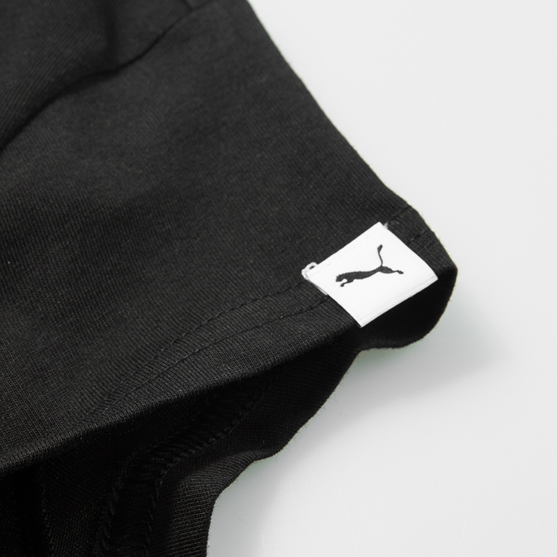 PUMA彪马 基础系列女子小LOGO短袖T恤舒适棉质上衣592723