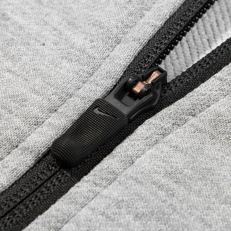 耐克NIKE 春 男子训练连帽衫 休闲运动针织夹克外套 860466