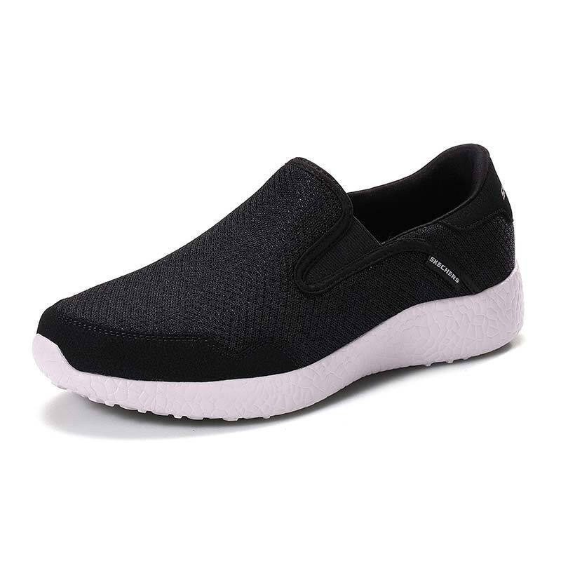 Skechers/斯凯奇女士时尚休闲鞋 网面一脚套低帮鞋休闲鞋男 52112