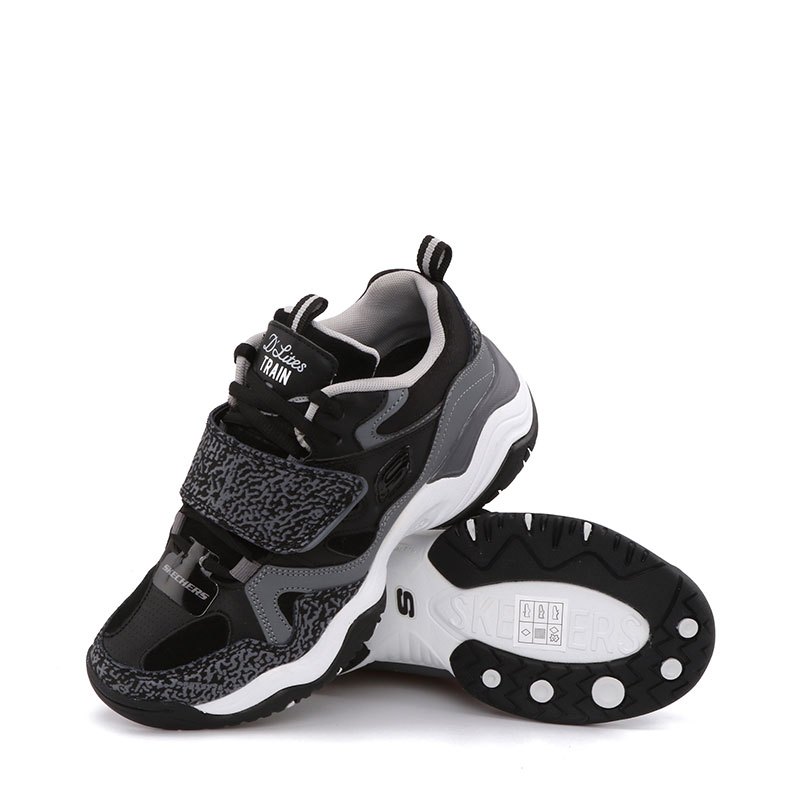 Skechers斯凯奇D’lites休闲鞋情侣鞋 熊猫鞋 66666079/BKCC