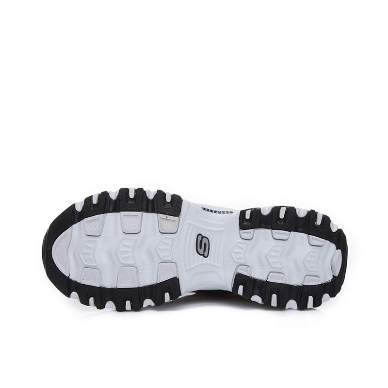 Skechers斯凯奇 D’lites女鞋黑白熊猫款明星同款潮鞋99999720