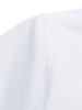深海2017春夏季新款男士纯色短袖衬衫男装韩版修身纯棉免烫蓝白大码衬衣商务半 DDX35509S